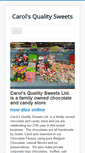 Mobile Screenshot of carolsqualitysweets.com